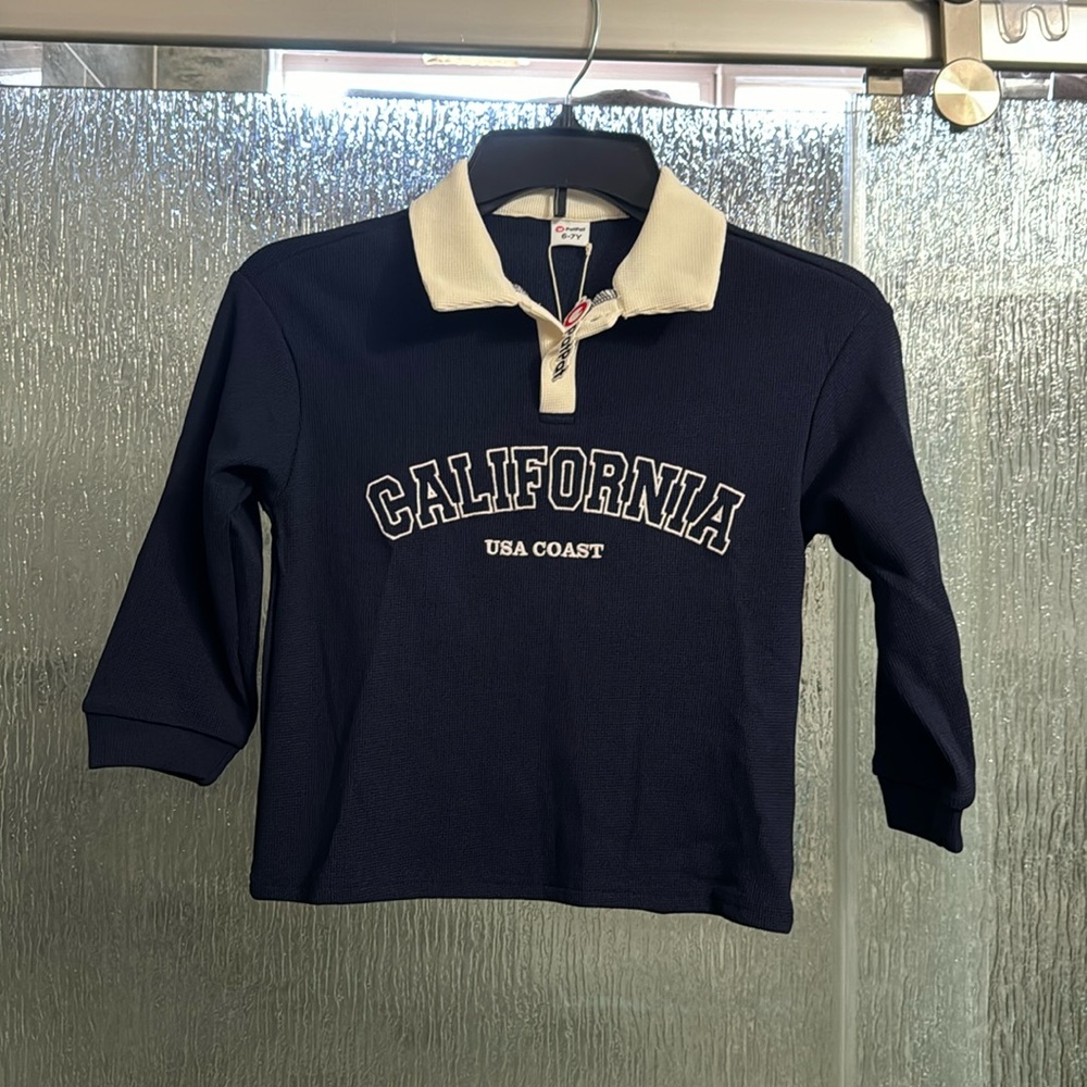 Ling sleeve polo shirt